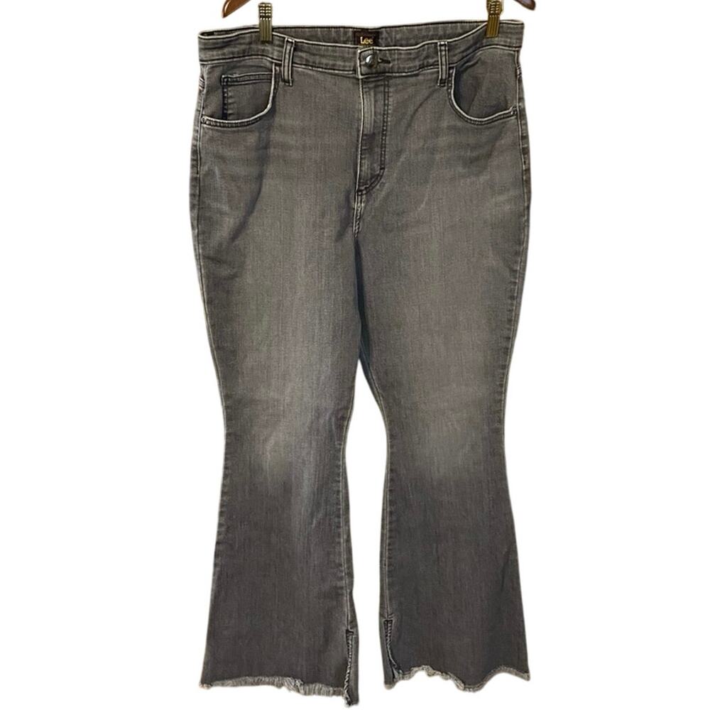 Lee Gray Bootcut Jeans Classic Style